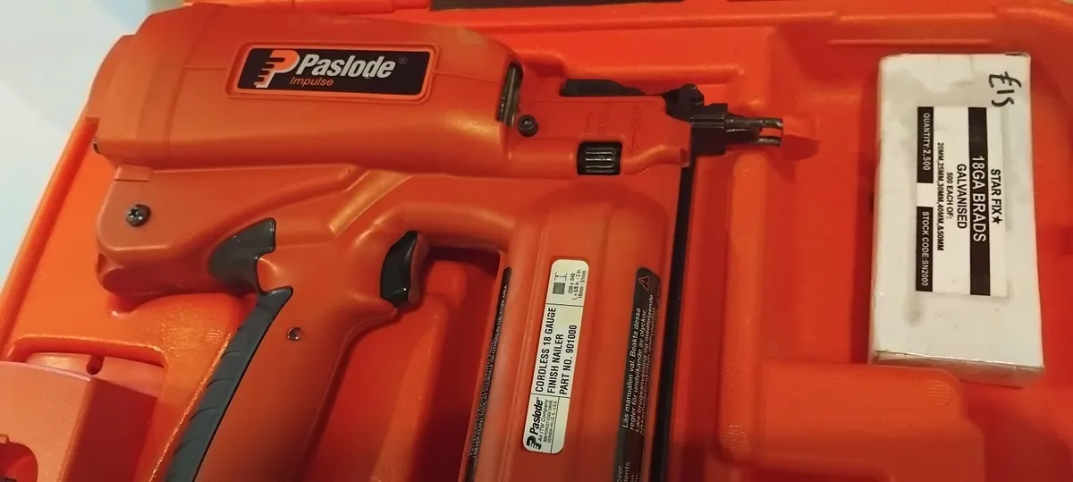 Paslode im50 F18 2nd fix Nail Gun"Fully Serviced" - Image 4