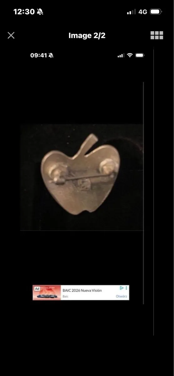 Very Rare Riverdance on Broadway Silver Brooch - Image 2