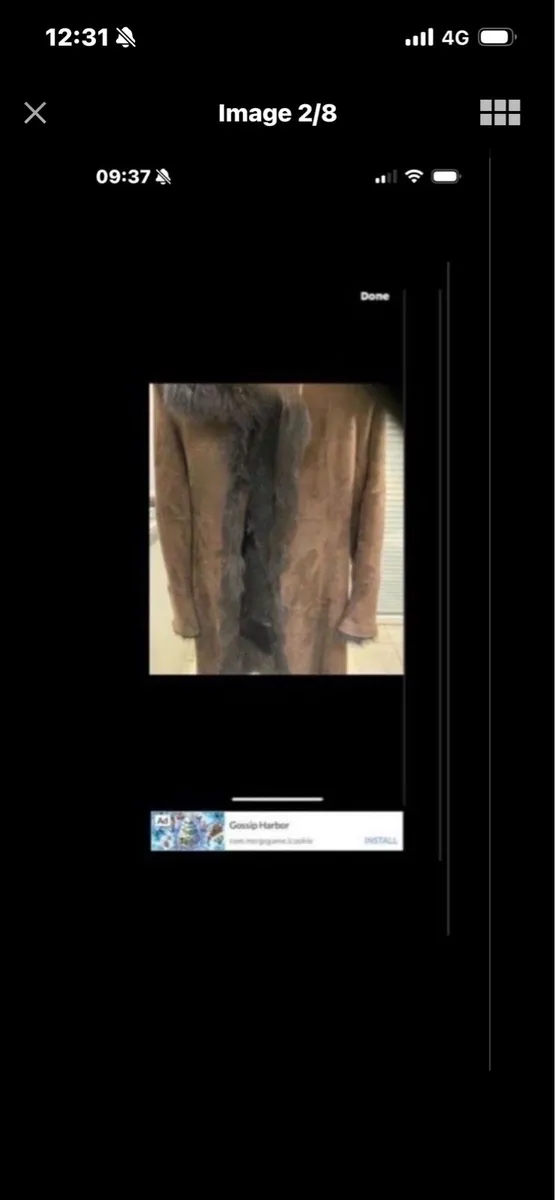 Andrew Mark Sherling Lamb Suede Coat - Image 2