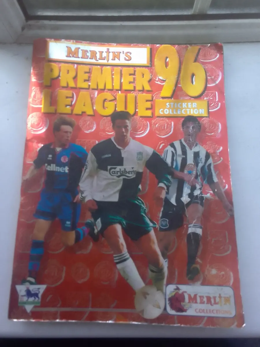 Premier league 1996 stickers collection - Image 3