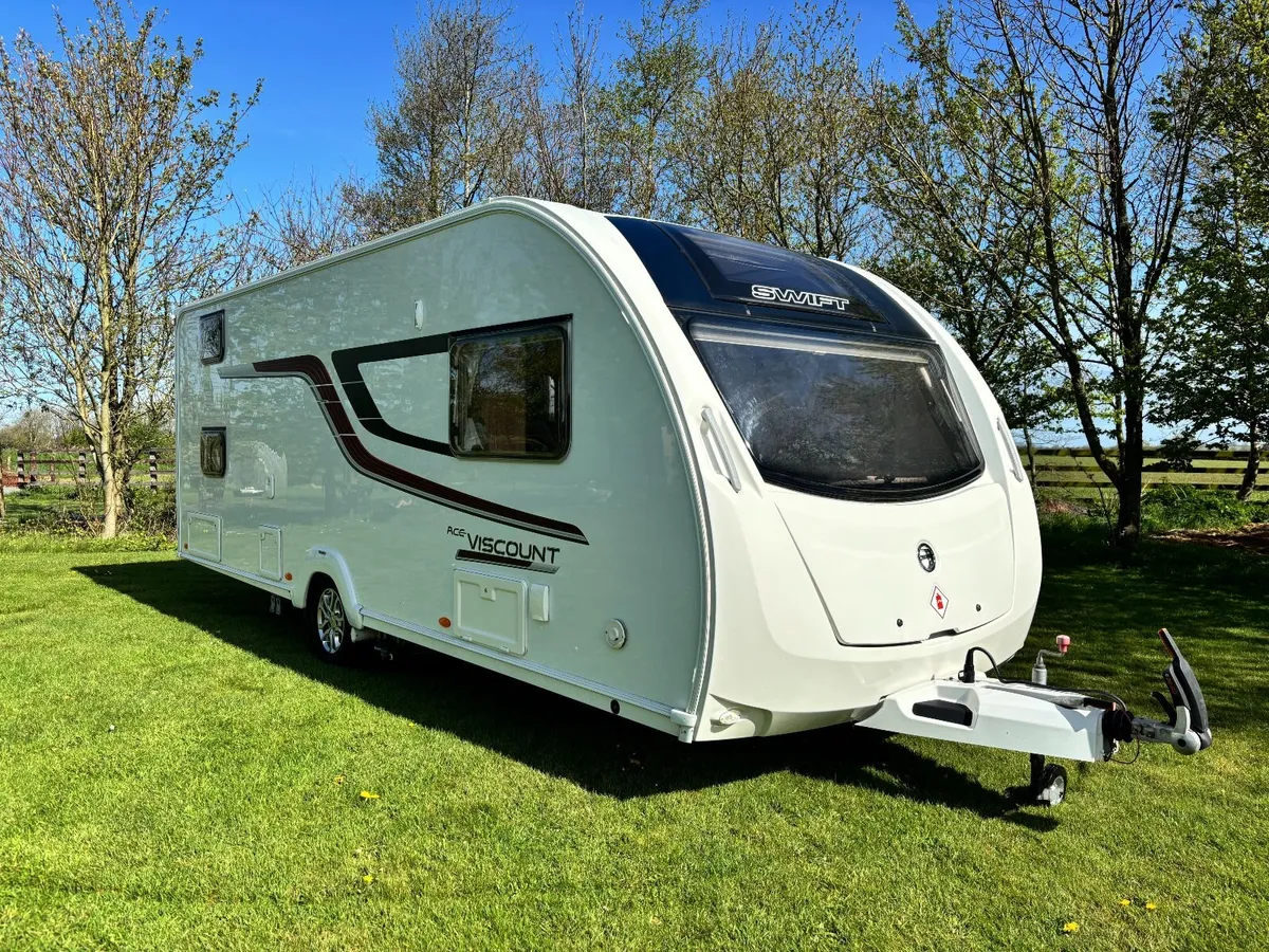 Swift 6 berth caravan (inc awning & mover) - Image 4
