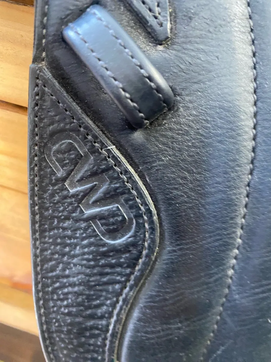 CWD 15.5 black Leather jumping saddle - Image 3