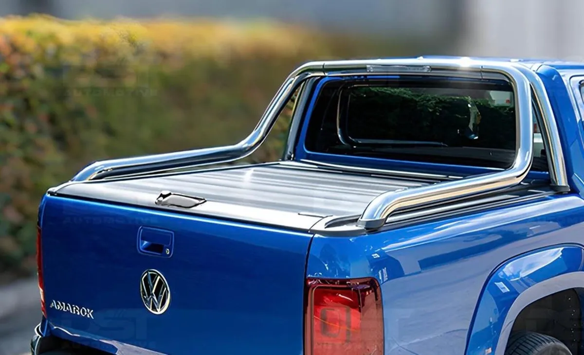 VW Amarok Electric Roller Cover and Roll Bars - Image 1