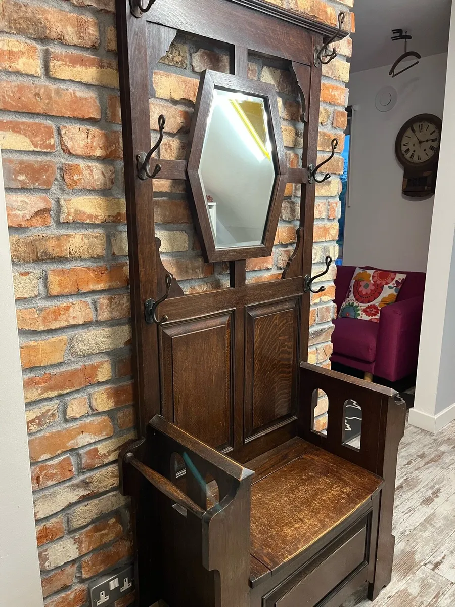 Vintage hall stand - Image 4