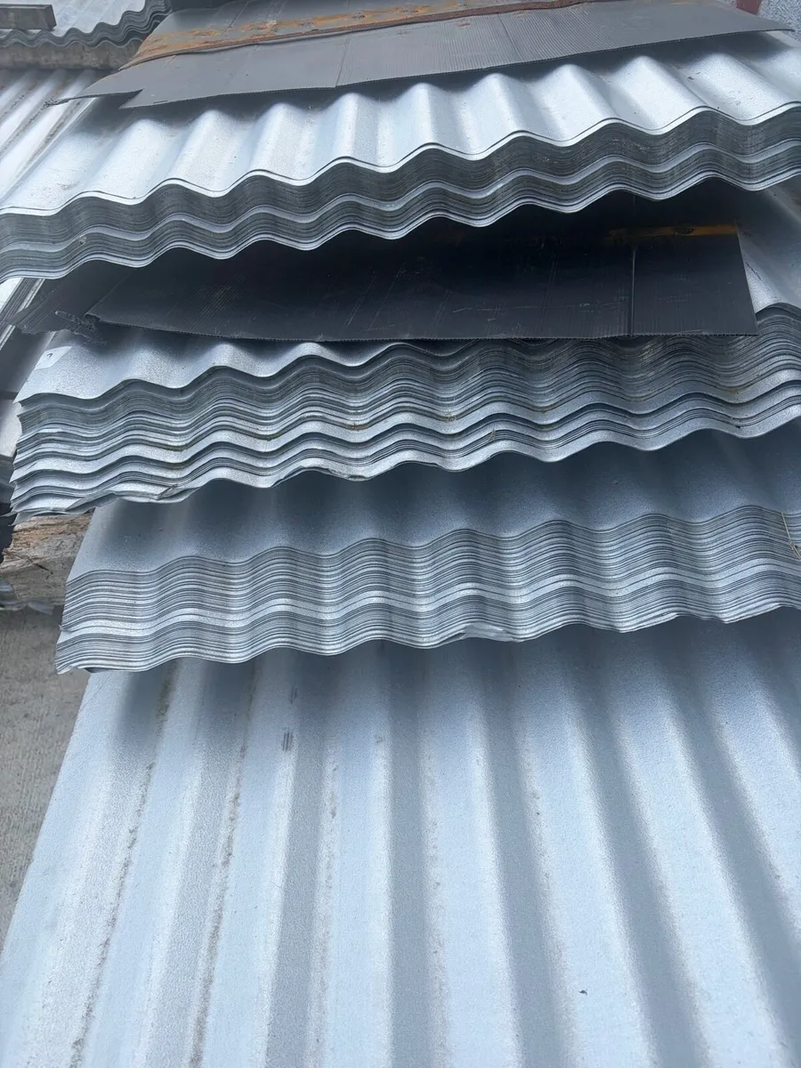 Galvanised  roof sheets - Image 1