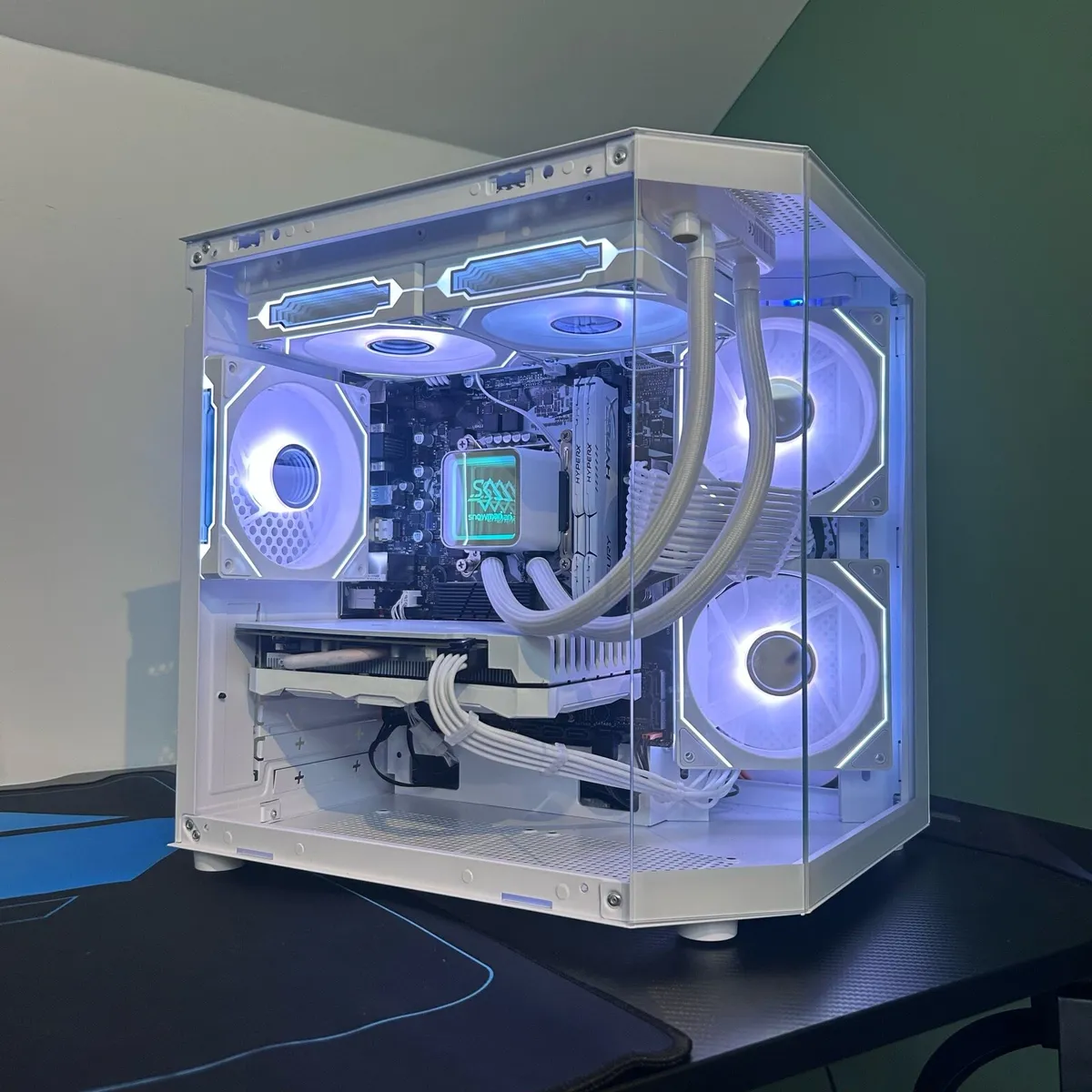 🔥 ULTRA CLEAN White Gaming PC 🔥 GTX 1660S - Image 1