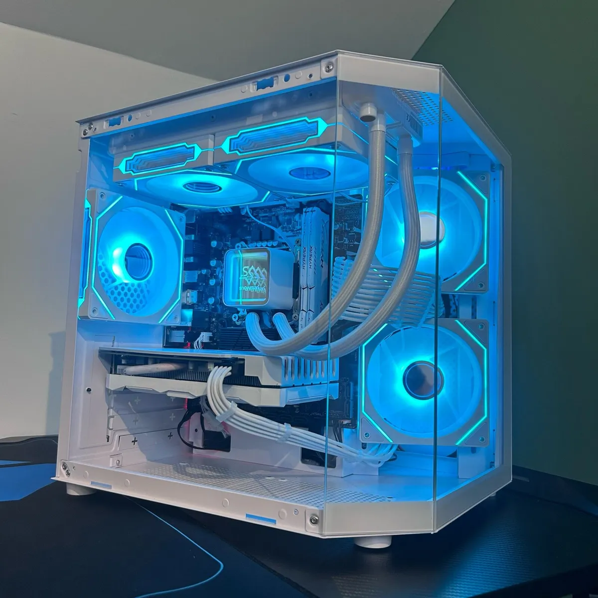 🔥 ULTRA CLEAN White Gaming PC 🔥 GTX 1660S - Image 1