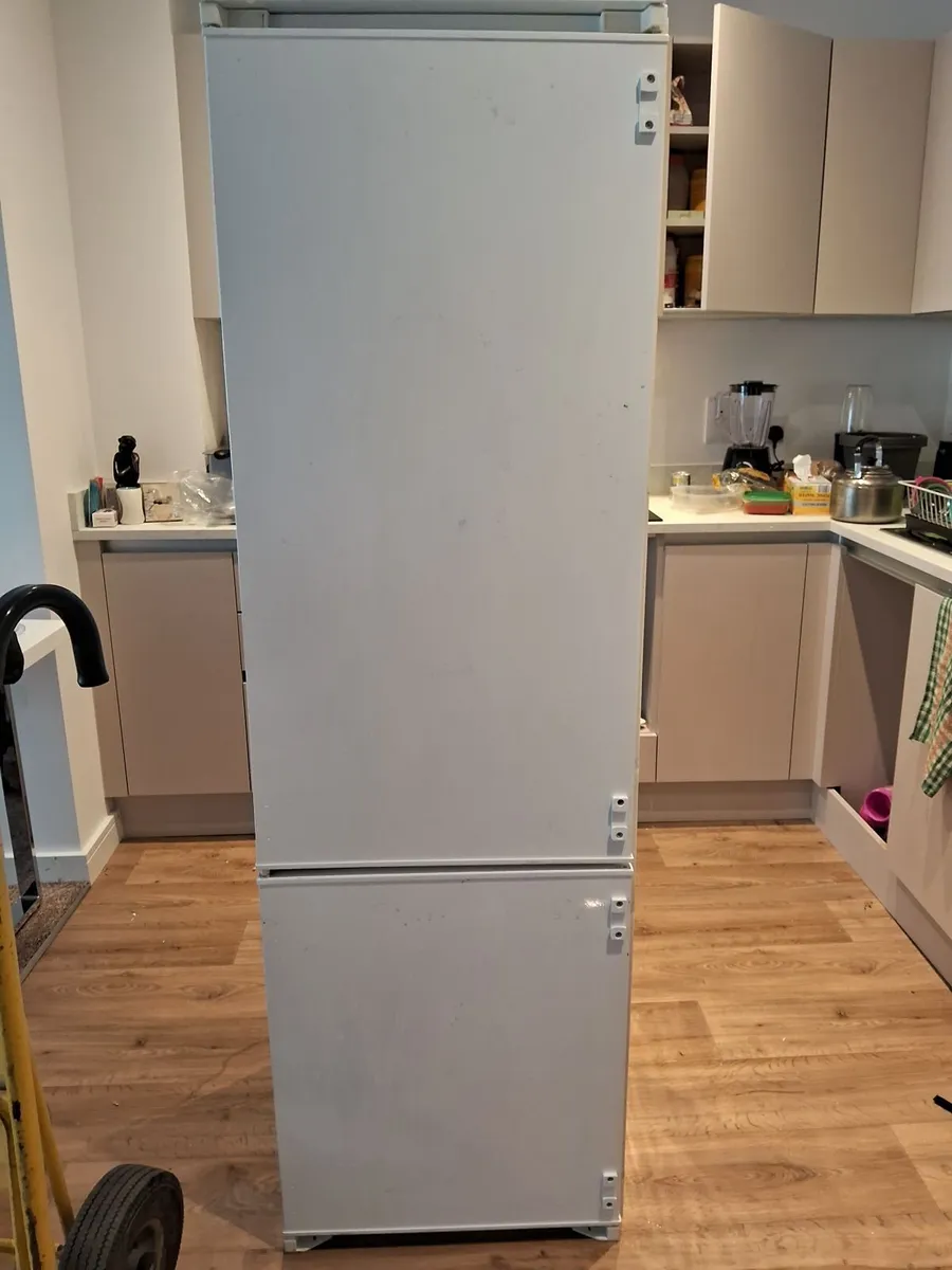YEAR OLD INTEGRETED FRIDGE AND FREEZER - Image 2
