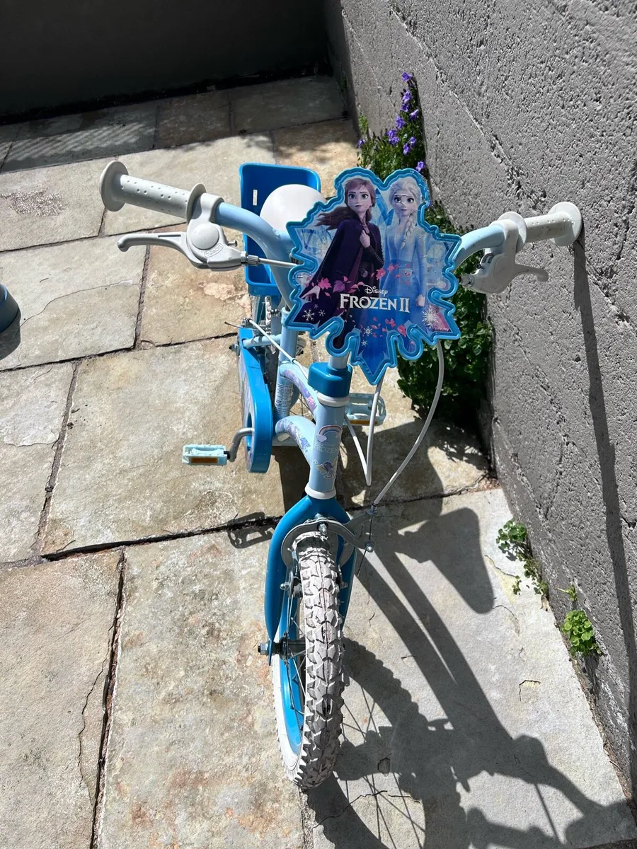 Disney Frozen kids bike 14” - Image 2