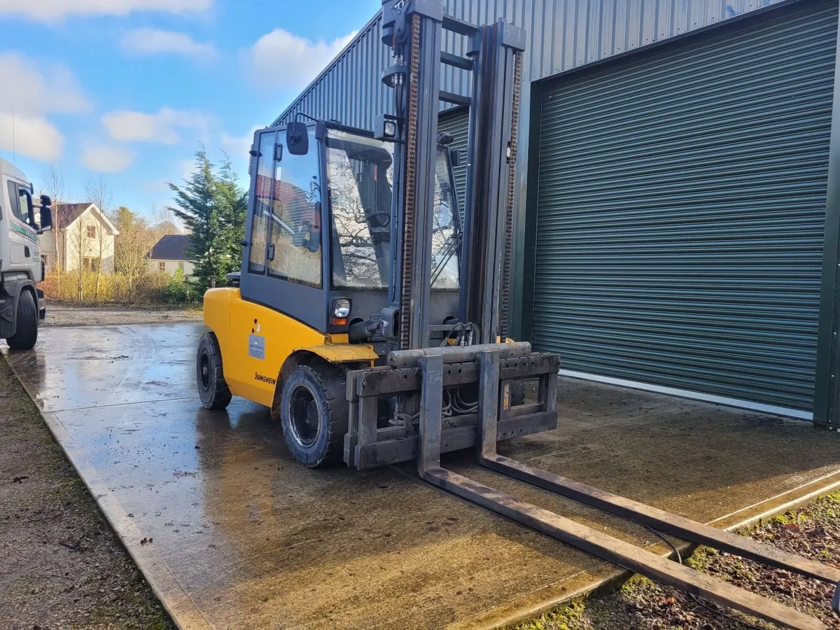 2016 jungheinrich 7ton forklift - Image 1