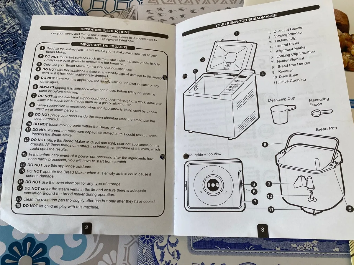 Kenwood Bread Maker - Rapid-Bake - Image 4