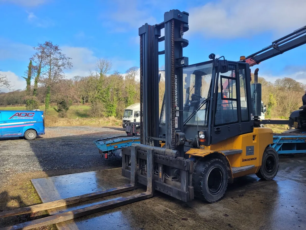 2016 jungheinrich 7ton forklift - Image 2