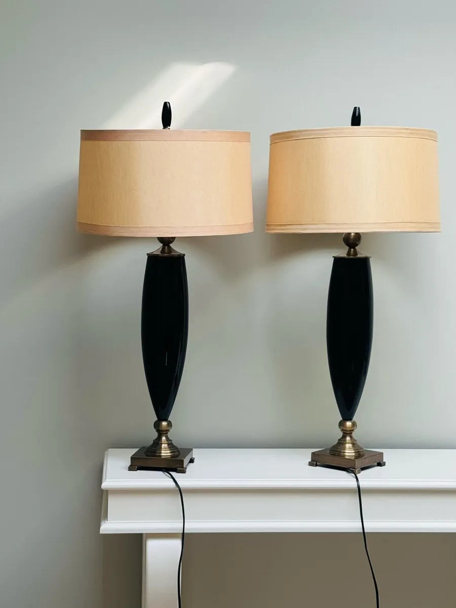 Matching Pair Mindy Brownes Lamps - Image 1