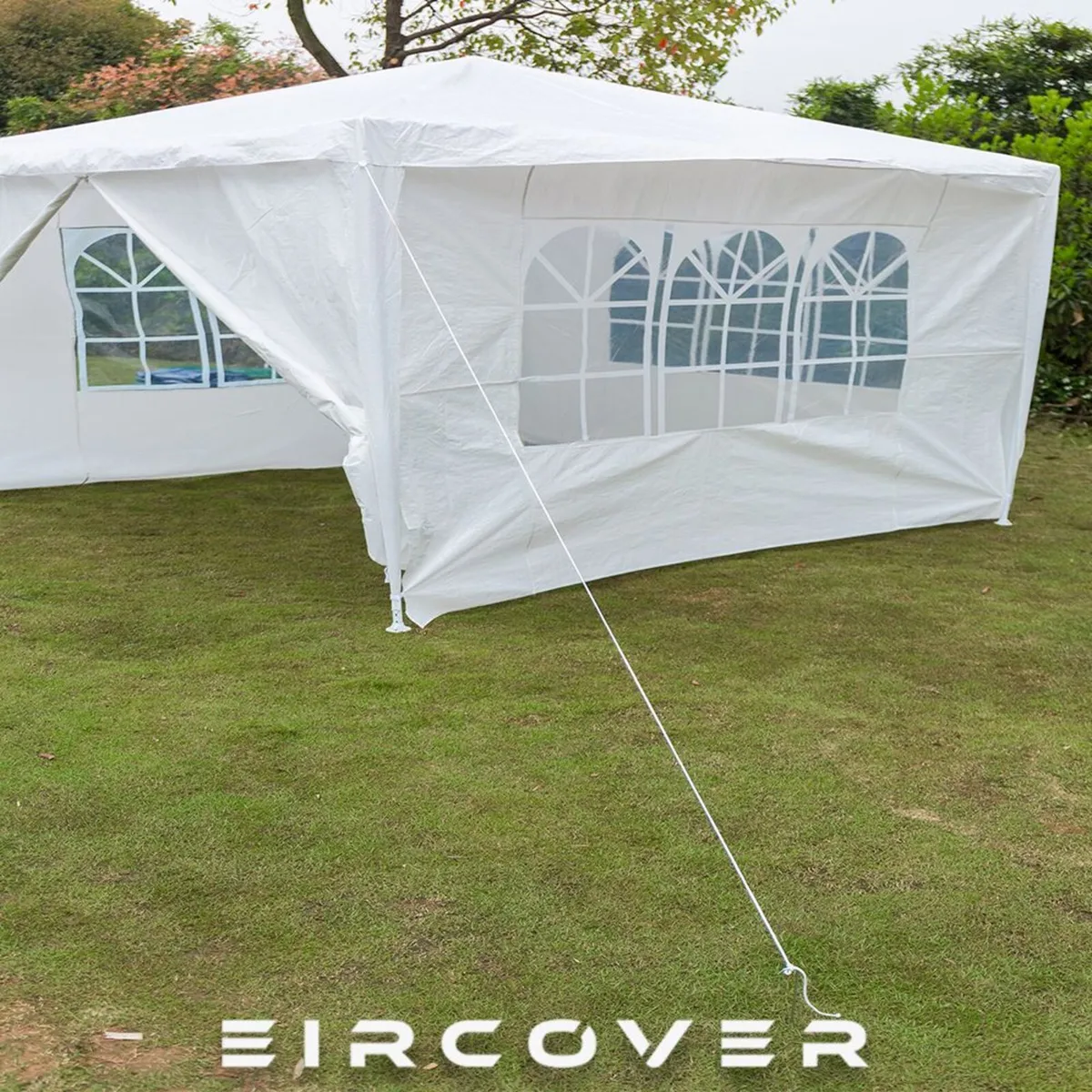 Gazebo Canopy  Party Tent  3m x 3m  White - Image 4