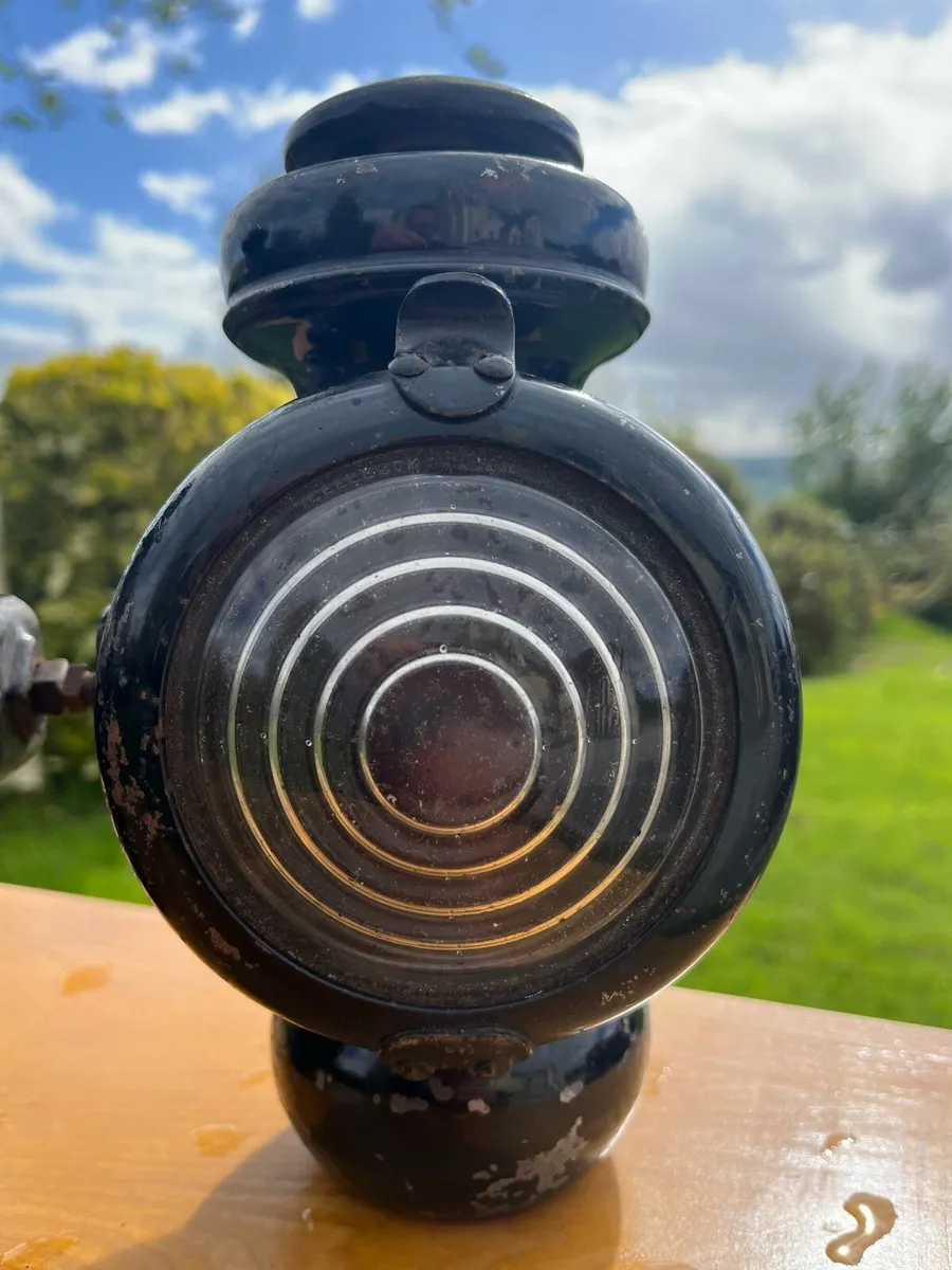 vintage Ford Model T kerosene tail lamps - Image 2