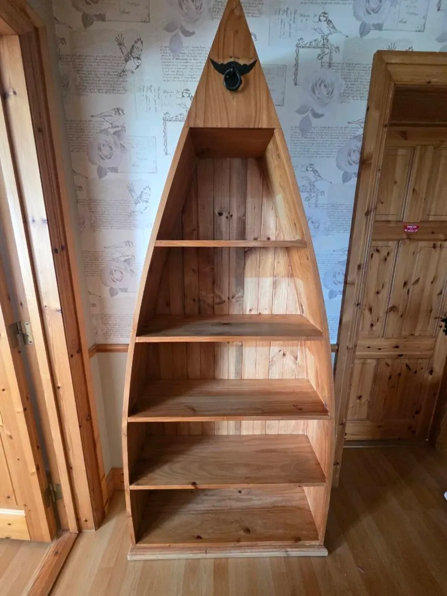Boat Shaped Bookcase - Image 3