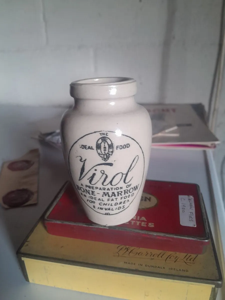 Vintage virol stoneware pot - Image 3