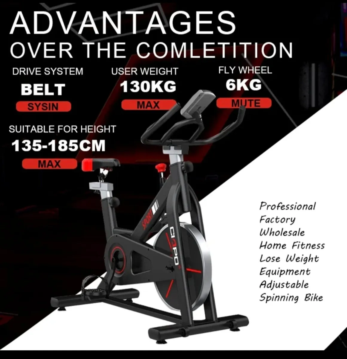 Exercise bike - Image 1