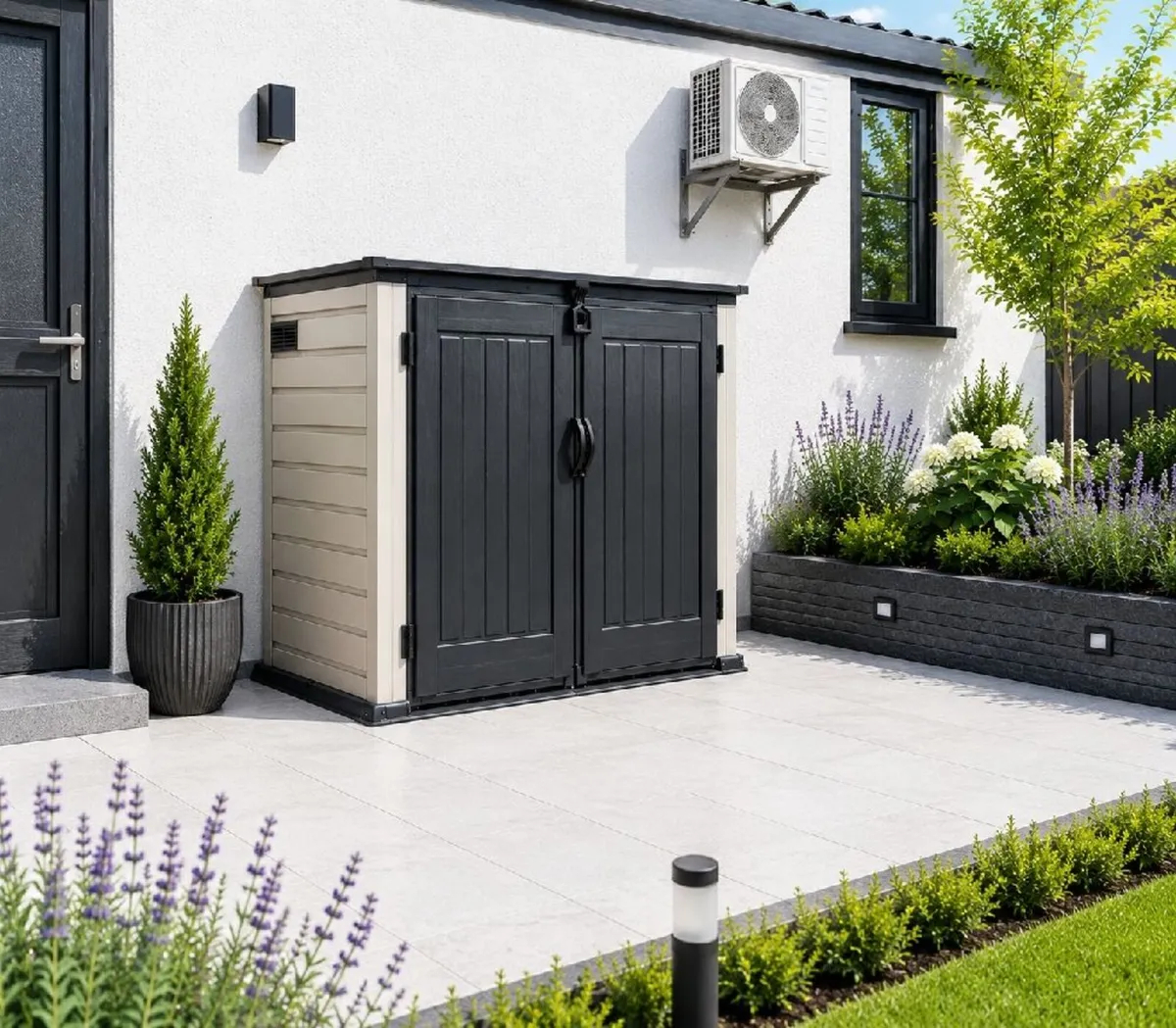 2100L MultiStore 6x3.5 Storage Shed Delivered - Image 1