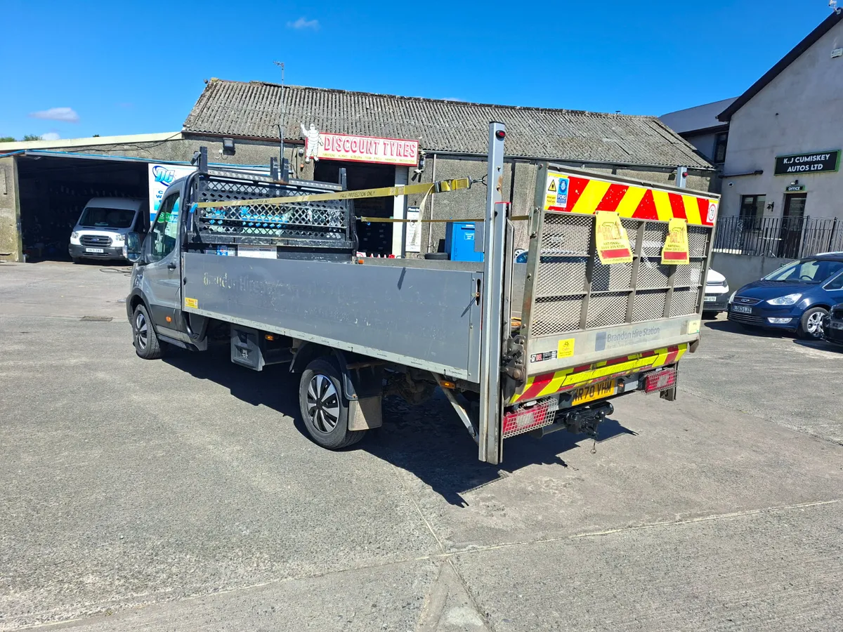 2021 TRANSIT 130 350 RWD 14FT DROPSIDE & TAILLIFT - Image 4