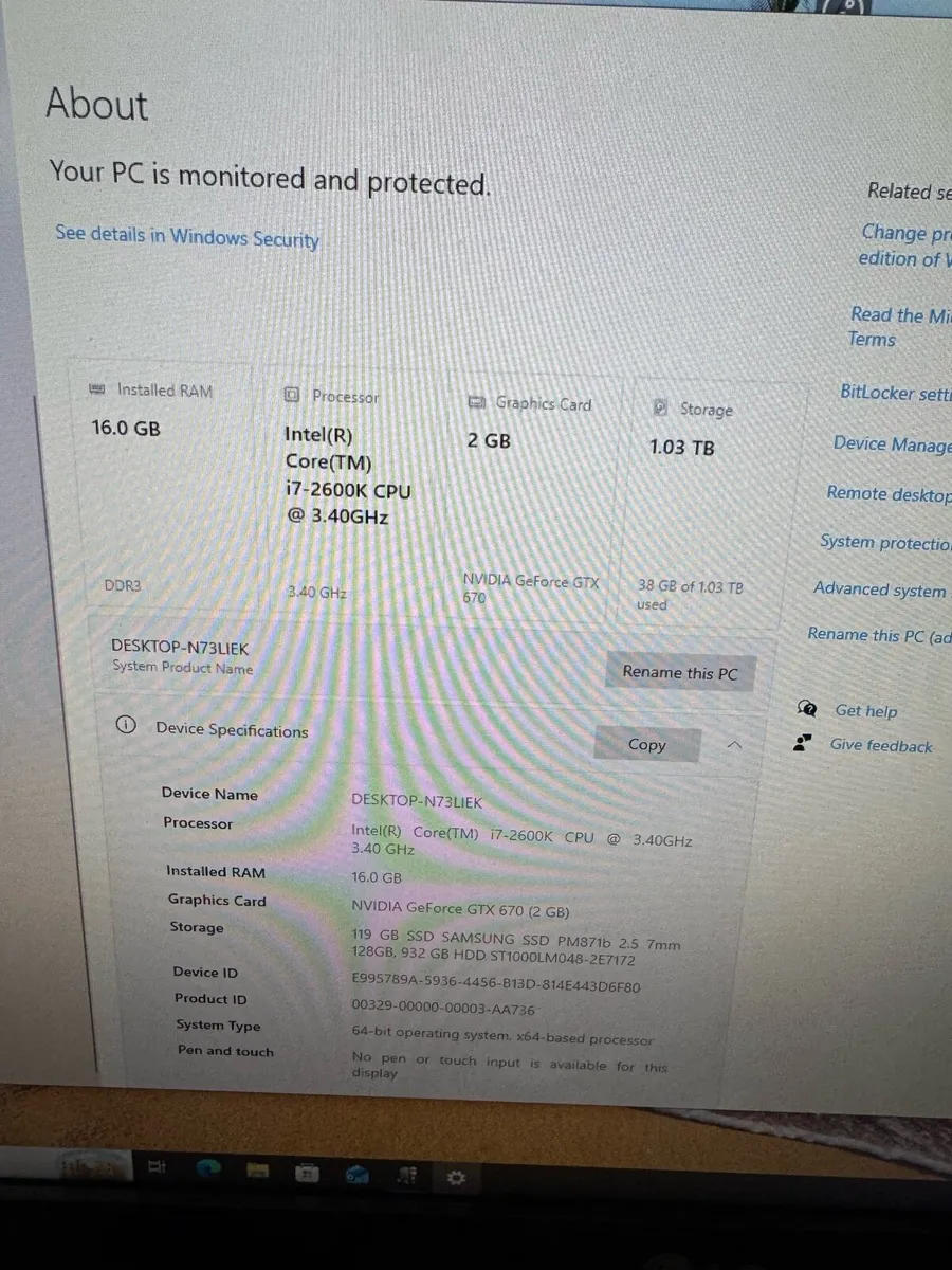 Budget i7 game setup - Image 4