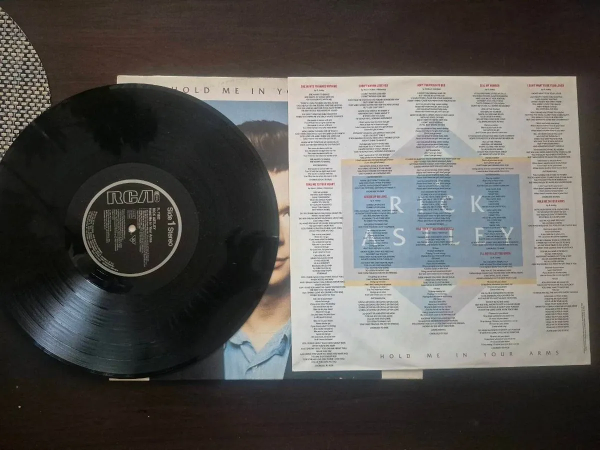 Vinyl Hold Me in Your Arms – Original 1980s LP - Image 2