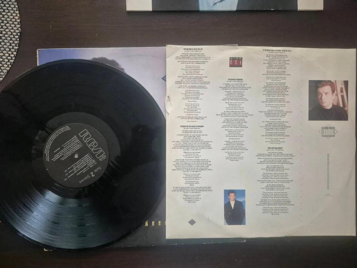Vinyl Hold Me in Your Arms – Original 1980s LP - Image 3