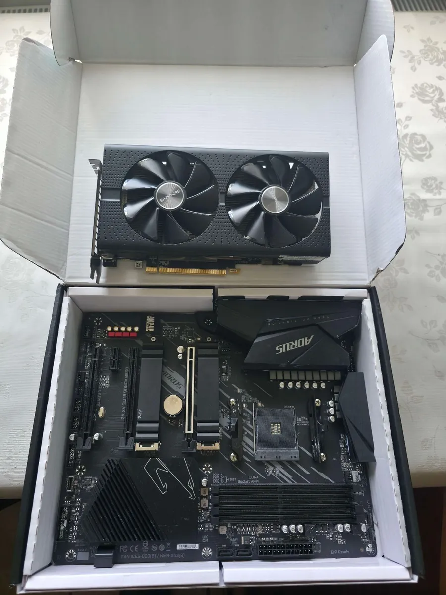 PC parts (Motherboard, GPU) - Image 1