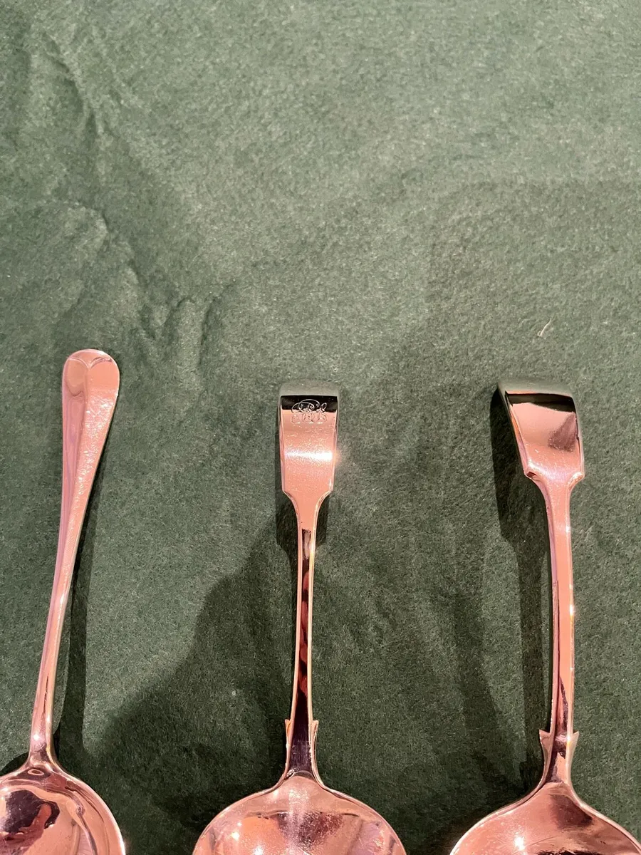 Antique Ladel Spoons x3 - Image 3