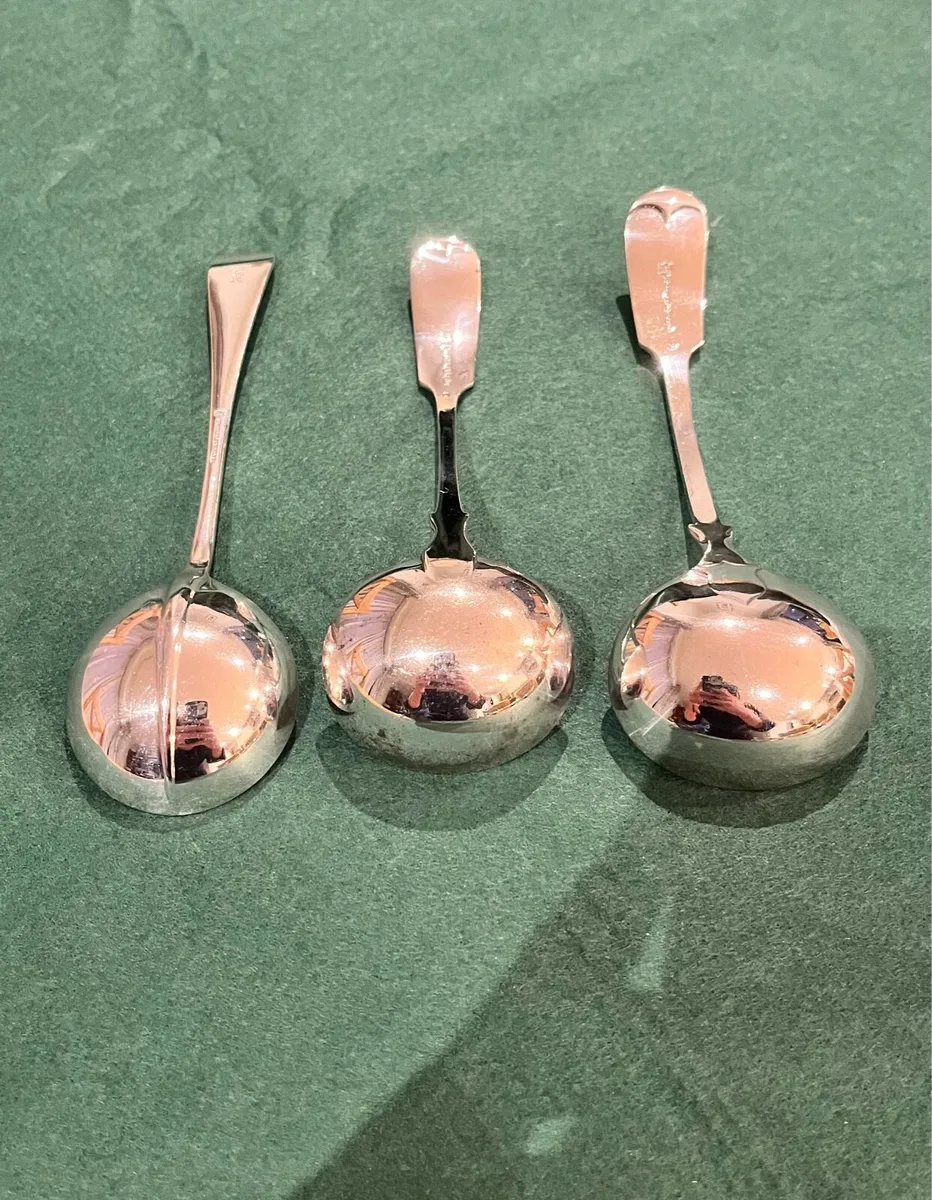 Antique Ladel Spoons x3 - Image 4