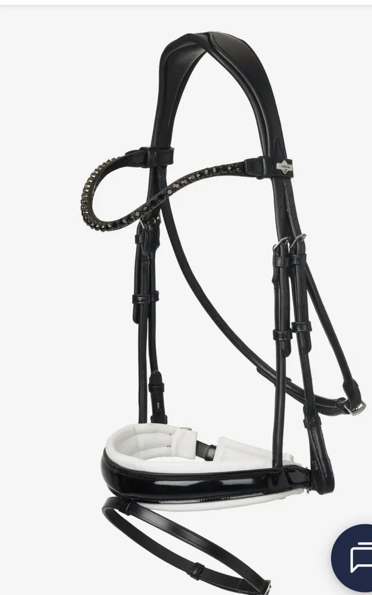 Le Mieux Dressage Bridle as new - Image 2
