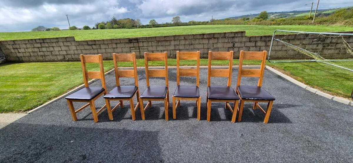 Kitchen Chairs x 6 - Image 1