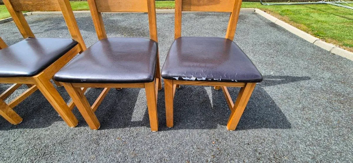 Kitchen Chairs x 6 - Image 4