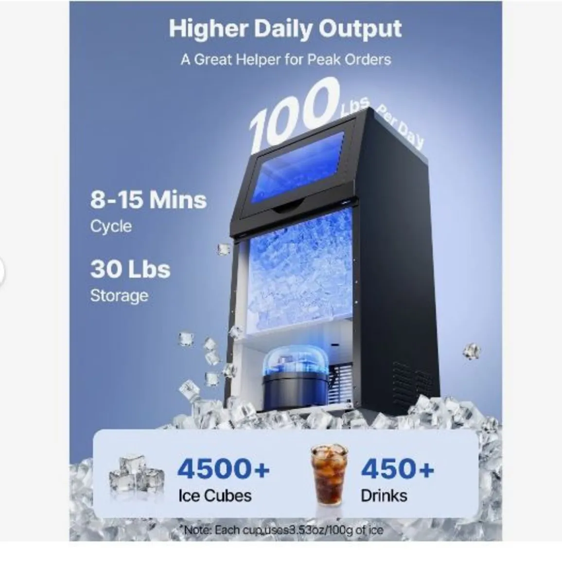 Commercial Ice Maker Machine - Image 2