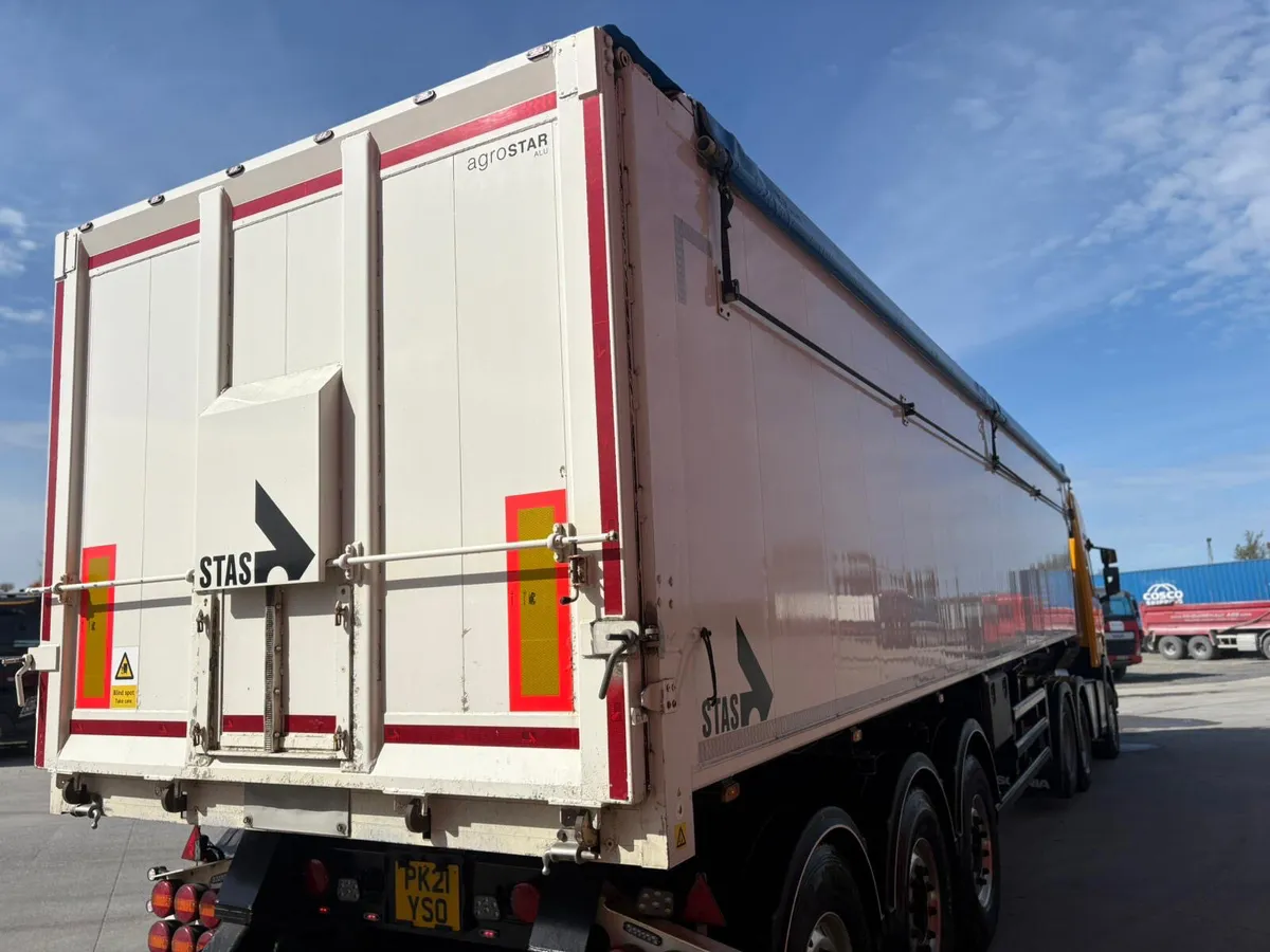 2021 STAS 300cx Tipping Trailer - Image 3