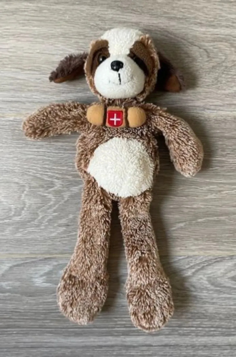 Rodadou Roda Saint Bernard long leg plush dog pupp - Image 1