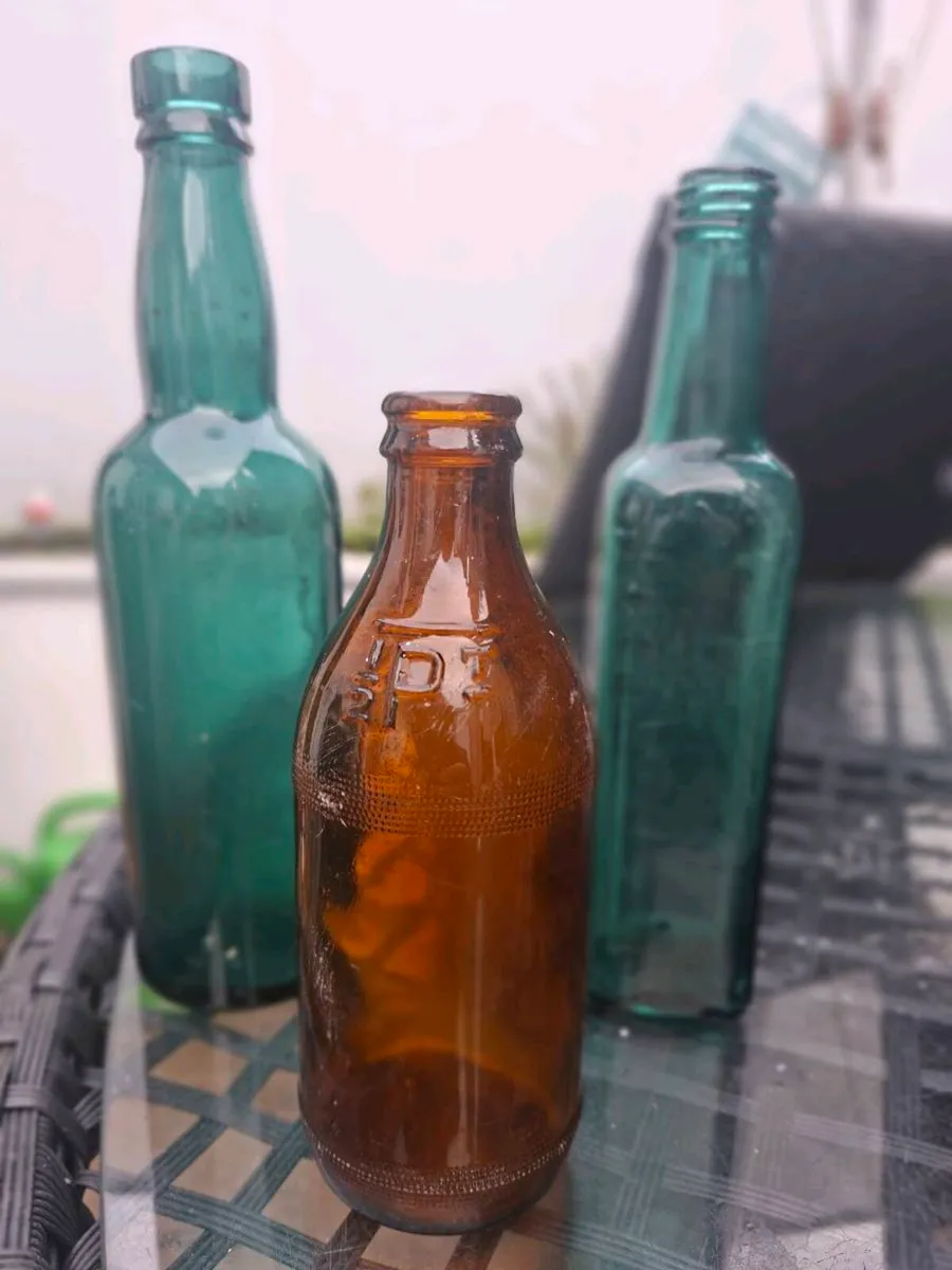 Antique Collectible Bottles (x3) - Image 2