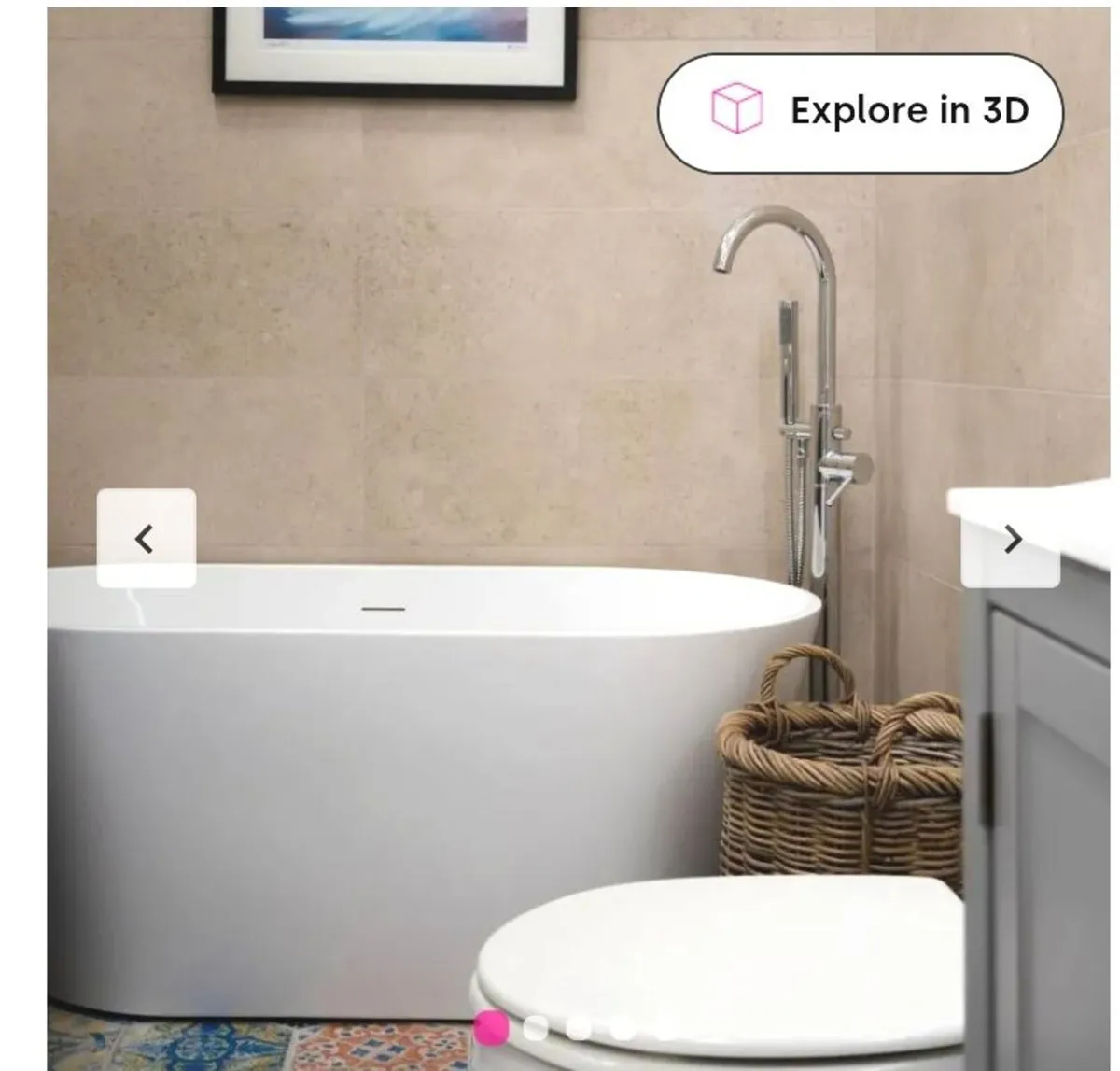 Mixer chrome Bath tap - Image 2