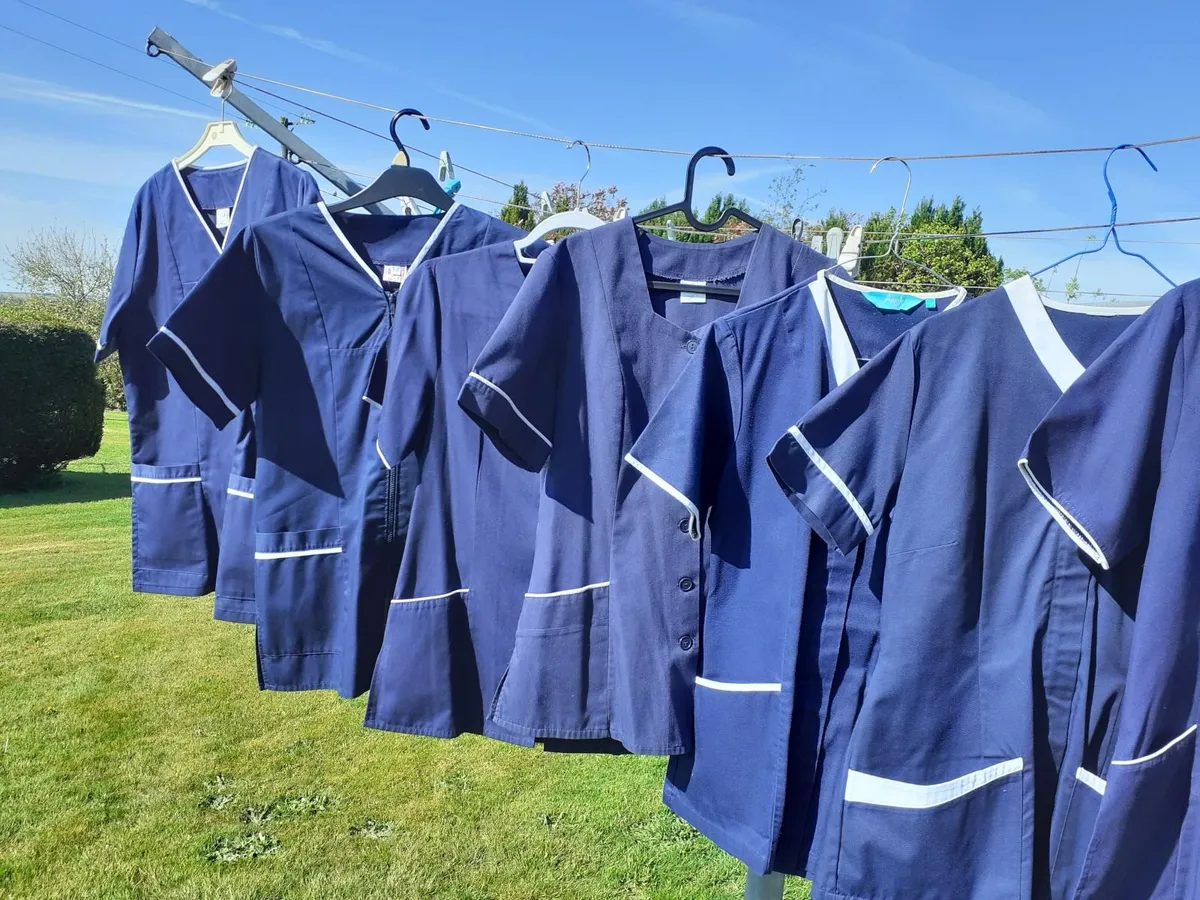 7 Navy Nurses Uniforms & 5 White Nurses Uniforms - Image 3