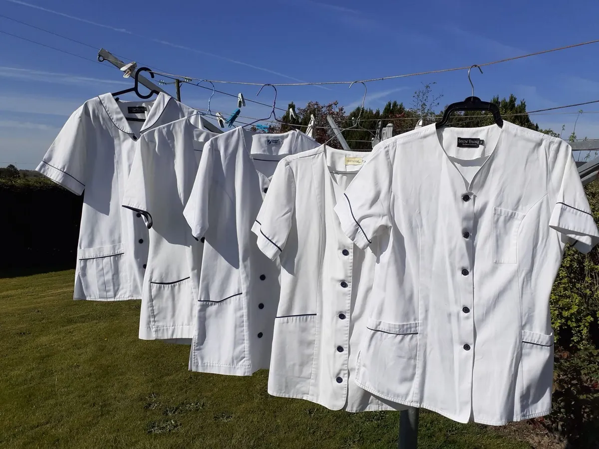 7 Navy Nurses Uniforms & 5 White Nurses Uniforms - Image 4