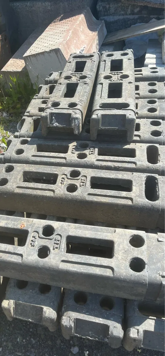 Rubber feet for Herras fencing