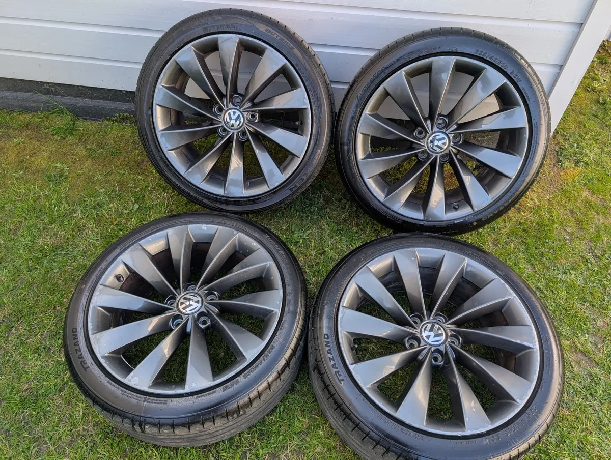 R18 5X112 genuine VOLKSWAGEN SCIROCCOS wheels - Image 2