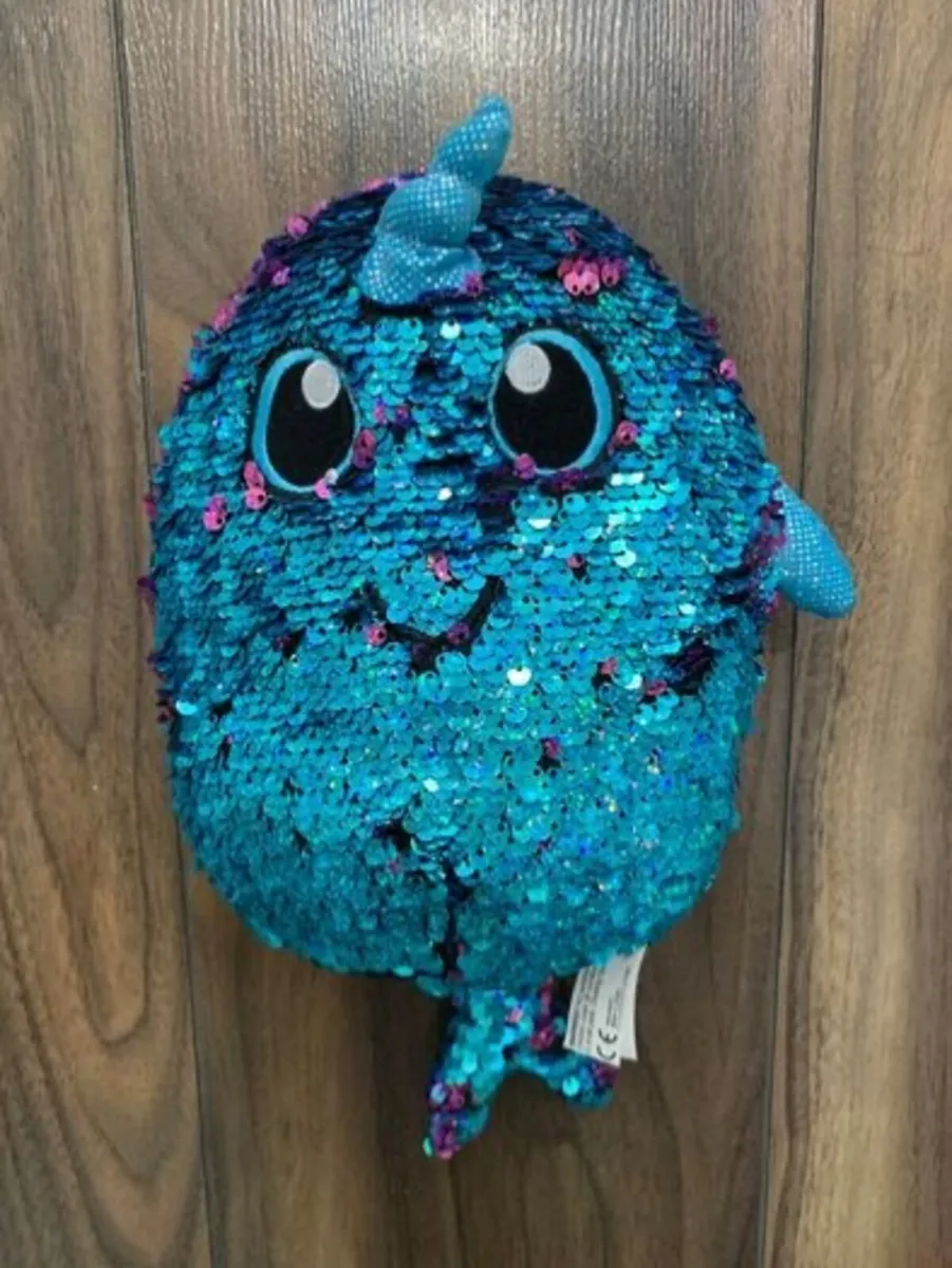 Sequinned Shimmeez Soft Toy  Shimmeez Arlo the Nar - Image 1