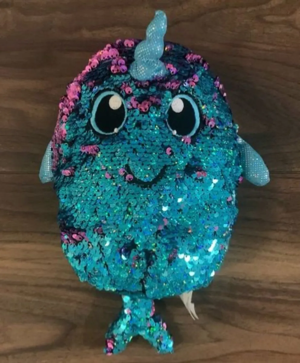 Sequinned Shimmeez Soft Toy  Shimmeez Arlo the Nar - Image 2