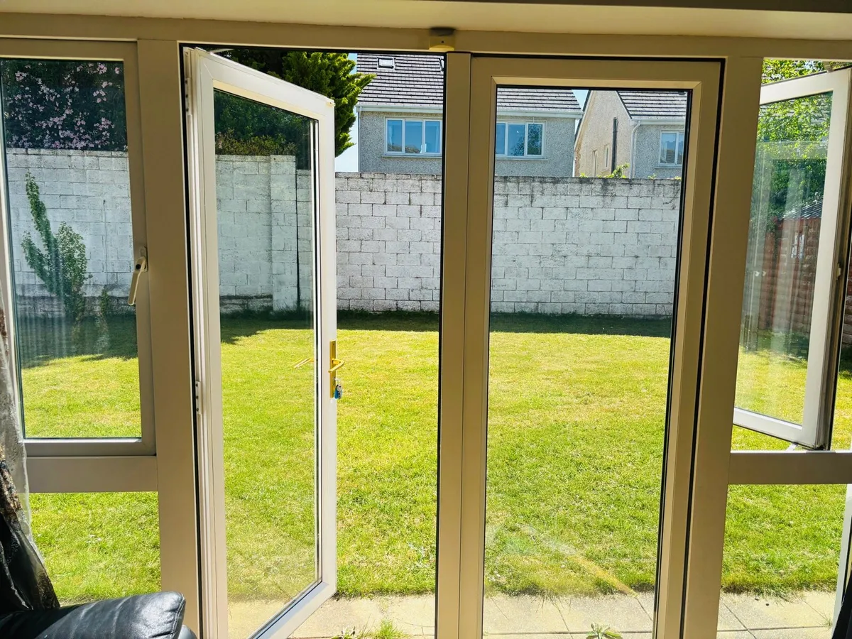 Patio double Door with windows - Image 3