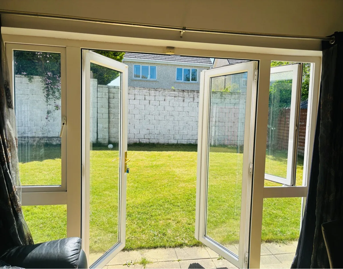 Patio double Door with windows - Image 4