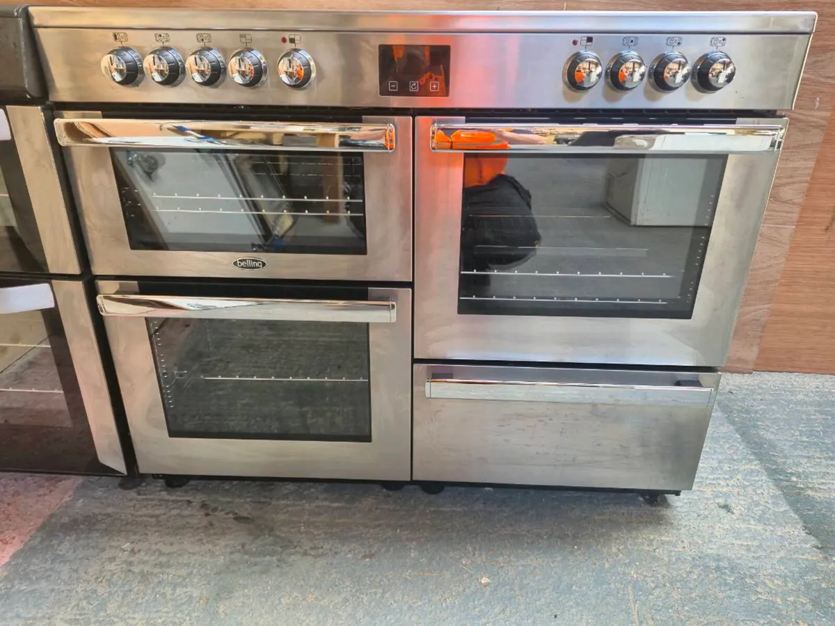Belling Cookcentre 110cm Electric Range Cooker - Image 2