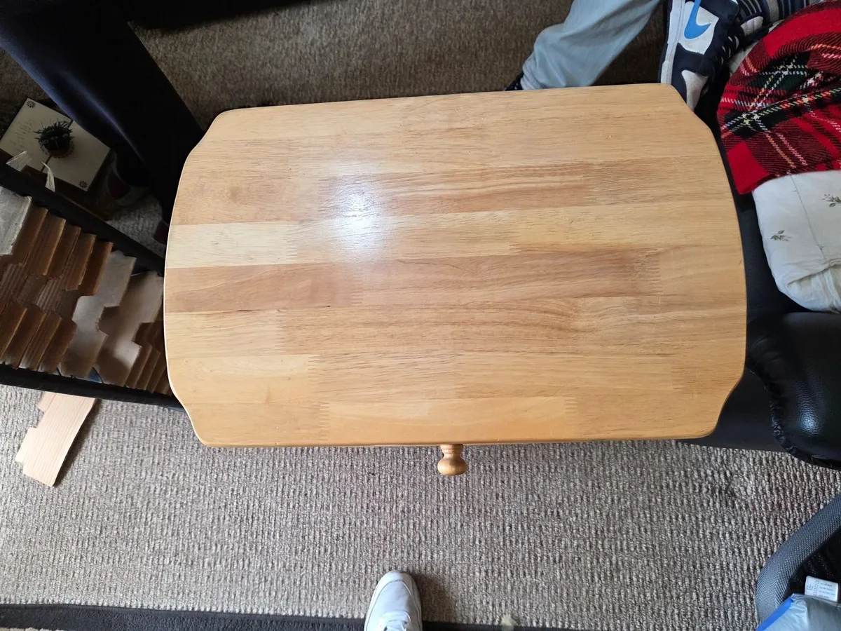 Wooden Side Table - Image 3