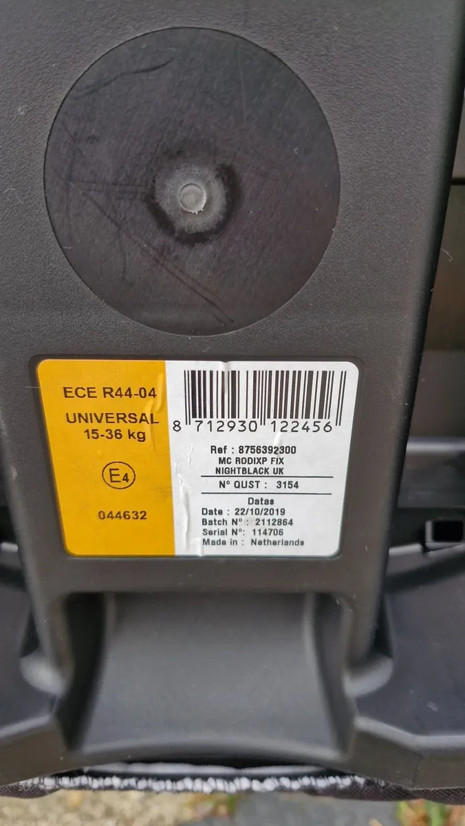 Maxi Cosi Rodi XP Fix Car Seats - Image 3