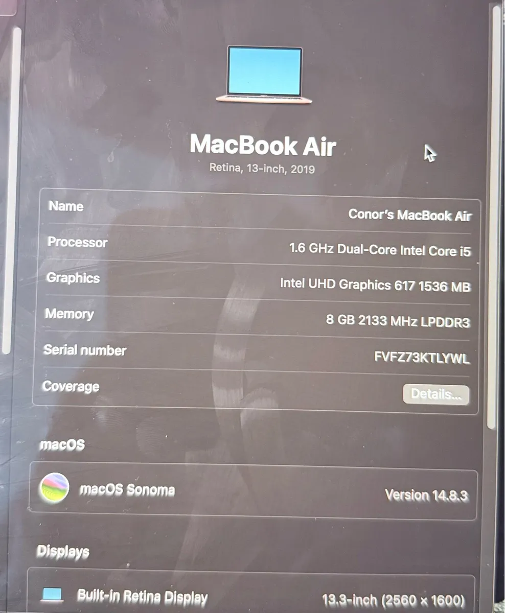 2019 MacBook Air - Image 3